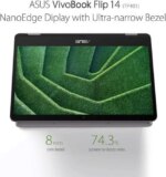 Asus Vivobook Flip 14- Intel Celeron N4020 1.1 Ghz 4Gb Ram 64Gb SSD 14.0"Touch N Flip ,Intel HD Graphics | TP401MA-BZ228TS-Grey - Image 4