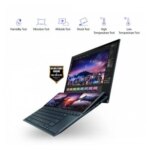 Asus Zenbook Duo 14- Intel Core i7-1165G7 2.8 GHz, 16 GB RAM, 1TB SSD, 2GB NVIDIA GeForceMX450, 12.6" Screen PAD , 14" FHD Touch Screen, Windows 10 Home, Eng-Arb KB, Stylus Pen Blue | UX482EG-HY004T