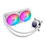 Asus ROG Strix LC 240 RGB White Edition Liquid CPU Cooler | 90RC0062-M0UAY0 - Image 2