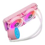 DarkFlash Twister DX-240 ARGB CPU cooler 240mm - PINK - Image 2