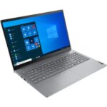 Lenovo ThinkBook 15  - Intel Core  I3  1005G1  1.20GHZ, 4GB RAM,1TB HDD, 15.6" FHD, Intel HD Graphics, Wireless, Bluetooth, Camera, Fingerprint, English Keyboard, DOS, Grey Color, 1 Year LENOVO Warranty | 20SM00DQAK-ENG - Image 2