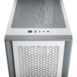 Corsair 4000D AIRFLOW Tempered Glass Mid-Tower ATX Case — White - Image 5