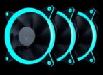 1ST PLAYER FIREMOON BLUE LED CASE COOLING FAN - Image 3