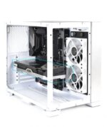 Lian Li PC-O11 Dynamic Mini Tempered Glass Computer Case - Snow White | O11D Mini-W - Image 3