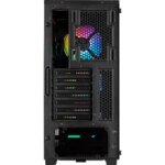 Corsair iCUE 220T RGB  Tempered Glass Mid-Tower Smart PC Case — Black - Image 11