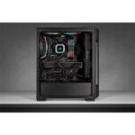 Corsair iCUE 220T RGB  Tempered Glass Mid-Tower Smart PC Case — Black - Image 6