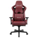 Anda Seat Kaiser Series Premium Gaming Chair, High-Back Desk And Recliner Swivel Office Chair 400LB With Lumbar Support And Headrest - Red | AD12XL-02-AB-PV/C
