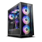 DeepCool MATREXX 70 ADD RGB 3F Modular design Full-size Tempered Glass Mid-Tower Computer Case | DP-ATX-MATREXX70-3F