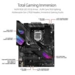 Asus ROG STRIX Z490-E GAMING LGA 1200 (Intel 10th Gen) ATX Motherboard - 90MB12P0-M0EAY0 - Image 2
