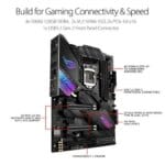 Asus ROG STRIX Z490-E GAMING LGA 1200 (Intel 10th Gen) ATX Motherboard - 90MB12P0-M0EAY0 - Image 3