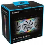 Lian Li UNI Fan SL120  Single  - White RGB - Image 2