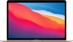MacBook Air 13.3" Laptop - Apple M1 chip - 8GB Memory - 256GB SSD  - Gold |MGND3LL/A - Image 2