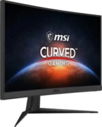 MSI Optix G24C6 24" FHD 1500R Curved Gaming Monitor, 1920x1080 Resolution, 144Hz Refresh Rate, 1ms Response Time, AMD Free-Sync, VA, Anti Glare, HDMI, Displayport | 9S6-BA01T-043