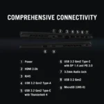 ASUS ROG Zephyrus M16 Gaming Laptop  (i7-12700H/4GB RTX3050TI / 16GB DDR5 / 1TB SSD / 16.0" QHD+ 165Hz )|GU603ZE-LS035W - Image 3