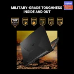 ASUS TUF GAMING FA506ICB-HN127W  Gaming Laptop  | R7-4800H  | RTX 3050 | 16 GB RAM | 1TB SSD | 15.6" FHD 144Hz | FA506ICB-HN127W-BLK - Image 5