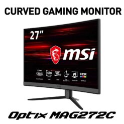 MSI Optix MAG272C 27 " 16:9 165 Hz FreeSync VA  Curved Gaming Monitor | 9S6-3CA51T-016
