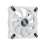 Corsair ICUE QL120 RGB 120mm PWM White Fan - Triple Fan Kit With Lighting Node CORE | CO-9050104-WW - Image 3