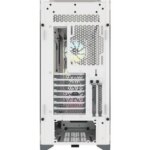 Corsair ICUE 5000X RGB Tempered Glass Mid-Tower ATX PC Smart Case - White - Image 7