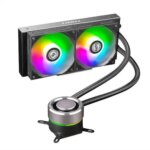Lian Li Galahad 240mm AIO ARGB Liquid CPU Cooler – Black