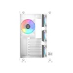 Xigmatek Aquarius Plus Arctic RGB Mid-Tower Gaming Case - White | EN46430 - Image 4