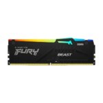 32 GB DDR5 16x2  6000 MT/s CL30  - Kingston Fury Beast RGB - Black - Image 2