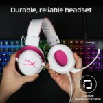 HyperX Cloud II Gaming Headset For PC, PS4 ,PS5,Xbox- Pink | KHX-HSCP-PNK - Image 4