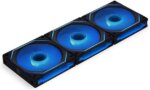 Lian Li SL-Infinity 120 RGB Uni Fan, Low Noise Level at High RPM, Triple Pack With Controller, Black - Image 3