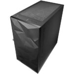 DarkFlash DLM21 Micro ATX Mini ITX Tower Gaming Case - Black - Image 3