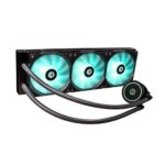 ID-COOLING AURAFLOW X 360 RGB Sync Liquid Cooling - Black