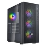 SilverStone FARA R1 PRO V2  ARGB ATX Tempered Glass Gaming Case - Black - Image 4