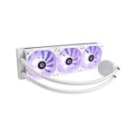 ID-COOLING AURAFLOW X 360 RGB Sync Liquid Cooling - Snow
