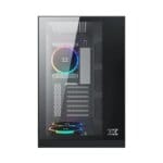Xigmatek Aquarius S Arctic 3X ARGB Fans Tempered Glass Gaming Case - Black | EN46539 - Image 5