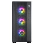 SilverStone FARA R1 PRO V2  ARGB ATX Tempered Glass Gaming Case - Black - Image 3