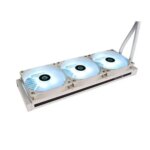 ID-COOLING AURAFLOW X 360 RGB Sync Liquid Cooling - Snow - Image 5