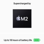 MacBook Air 13.6" Laptop - Apple M2 chip - 8GB Memory - 256GB SSD (Latest Model) - Star Light - Image 6