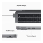 MacBook Air 13.6" Laptop - Apple M2 chip - 8GB Memory - 256GB SSD (Latest Model) - Star Light - Image 3