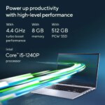 ASUS Vivobook 15 Touch   [ Intel  CORE i5 12th GEN , 8 GB RAM DDR4 , 512 GB SSD M.2 NVMe , 15.6"FHD  TOUCH  , Wireless, Bluetooth, Camera, Windows 11 Home, Eng-Arabic Keyboard, Blue Color, 2 Years Asus Warranty]X1502ZA-E8244W-BLUE - Image 10