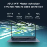ASUS Vivobook 15 Touch   [ Intel  CORE i5 12th GEN , 8 GB RAM DDR4 , 512 GB SSD M.2 NVMe , 15.6"FHD  TOUCH  , Wireless, Bluetooth, Camera, Windows 11 Home, Eng-Arabic Keyboard, Blue Color, 2 Years Asus Warranty]X1502ZA-E8244W-BLUE - Image 8