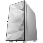 DarkFlash DLM21 Micro ATX Mini ITX Tower Gaming Case -White - Image 4