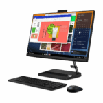 Lenovo AIO PC IdeaCentre (CORE I5-1135G7  2.4 GHZ ,  8 GB RAM  ,2GB Nvidia MX450 , 512 GB SSD ,  27 " FHD  Monitor , Wireless Mouse and Keyboard ) |27ITL6-F0FW00LFAX-BLK - Image 2