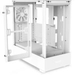 NZXT H5 Flow PC Case -  White - Image 3