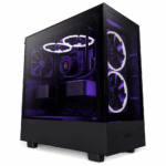 NZXT H5 Elite RGB Gaming PC Case  - Black - Image 7