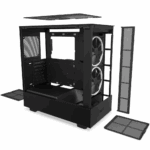 NZXT H5 Elite RGB Gaming PC Case  - Black - Image 3