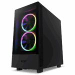 NZXT H5 Elite RGB Gaming PC Case  - Black - Image 5