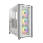 corsair icue 4000x white case