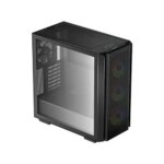 DeepCool CG560 RGB Mid-Tower Case Mesh  4 Fans - Black - Image 5