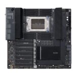 Asus Pro WS WRX80E AMD WRX80 Ryzen Threadripper PRO E-ATX Workstation Motherboard - Image 5