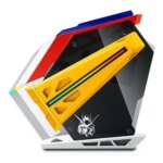 Xigmatek X Battleship  Mid-Tower PC Case - Gundam White  Edition - Image 4