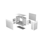 Asus Prime AP201 MicroATX Case - White - Image 2