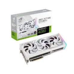 Nvidia GeForce RTX 4080 16 ГБ OC — ASUS ROG STRIX (белая версия)